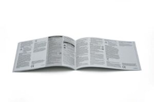 Instruction Manual Printing JBL detail