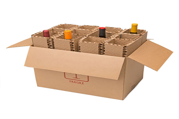 Wine Shipping Boxes Dividers